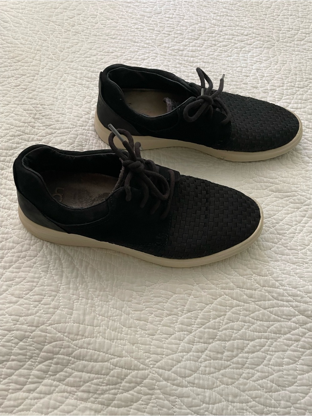 Mens UGG Australia HEPNER Oxford Knit Sneakers Shoes Woven Size 9